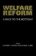 Welfare reform : a race to the bottom? /