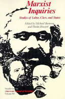 Marxist inquiries : studies of labor, class, and states /