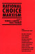 Rational choice Marxism /