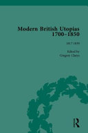 Modern British utopias, 1700-1850 /