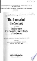 The journal of the House of Representatives : Thomas Jefferson administration 1801-1809 /