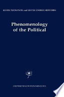 Phenomenology of the political /