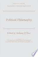 Political philosophy /