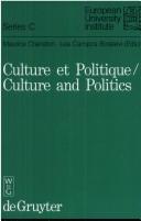 Culture et politique = Culture and politics /