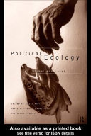 Political ecology : global and local /