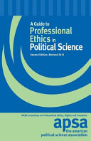 A Guide to professional ethics in political science.