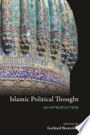 Islamic political thought : an introduction /