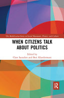 When citizens talk about politics /
