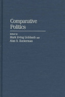 Comparative politics : rationality, culture, and structure /