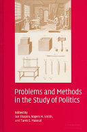 Problems and methods in the study of politics /