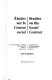 Études sur le Contrat social : actes du Colloque de Columbia, 29-31 mai 1987 /