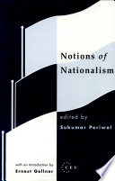 Notions of nationalism /