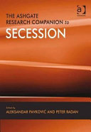 The Ashgate research companion to secession /