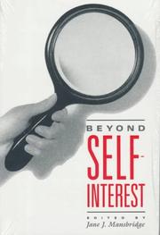 Beyond self-interest /
