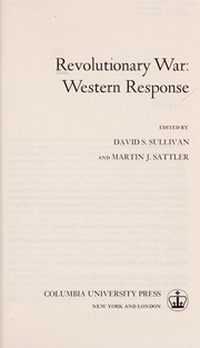 Revolutionary war: Western response /