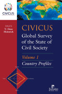 CIVICUS global survey of the state of civil society : Civil Society Index Project, 2003-2006 phase /