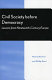 Civil society before democracy : lessons from nineteenth-century Europe /