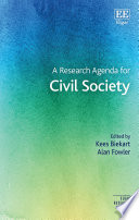 A research agenda for civil society /