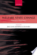 Welfare state change : towards a Third Way? /