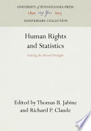 Human rights and statistics : getting the record straight /
