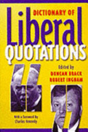 Dictionary of Liberal quotations /
