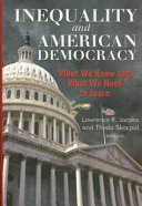 Inequality and American democracy : what we know and what we need to learn /