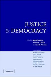 Justice and democracy : essays for Brian Barry /