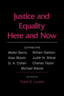 Justice and equality here and now /