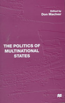 The politics of multinational states /