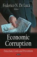 Economic corruption : detection, costs and prevention /