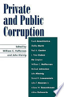 Private and public corruption /