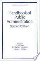 Handbook of public administration /