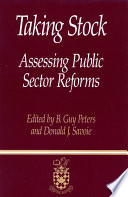 Taking stock : assessing public sector reforms /