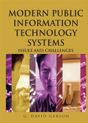 Modern public information technology systems : issues and challenges /