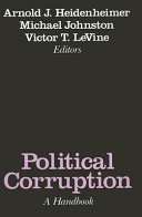 Political corruption : a handbook /