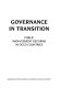 Governance in transition : public management reforms in OECD countries.