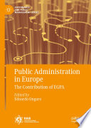 Public Administration in Europe : The Contribution of EGPA /