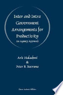 Inter and intra government arrangements for productivity : an agency approach /