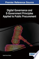 Digital governance and e-Government principles applied to public procurement /