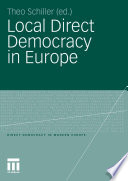 Local direct democracy in Europe /