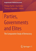Parties, governments and elites : the comparative study of democracy /