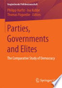 Parties, governments and elites : the comparative study of democracy /