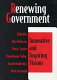Renewing government : innovative and inspiring visions /