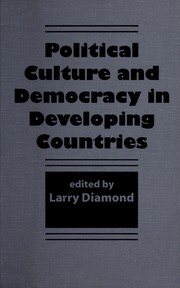 Political culture and democracy in developing countries /