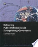 Reforming public institutions and strengthening governance : a World Bank strategy implementation update.