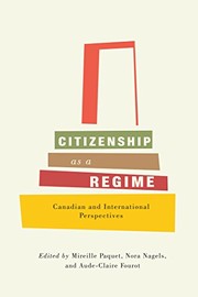 Citizenship as a regime : Canadian and international perspectives /