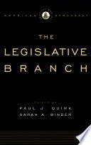 The legislative branch /
