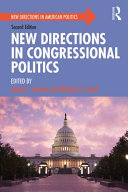 New directions in Congressional politics /