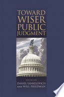 Toward wiser public judgment /