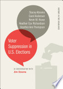 Voter suppression in U.S. elections /